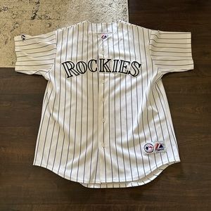 Troy Tulowitzki Majestic jersey.